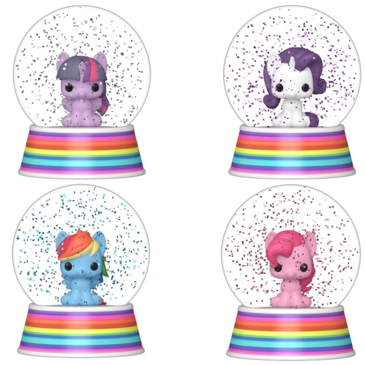 Figura Mystery Mini Bola de Nieve Mi Pequeño Pony surtido