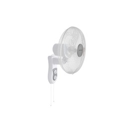 VENTILADOR DE PARED ORBEGOZO WF 0139 50W ASPAS 40CM 3 VELOCIDADES CABEZAL OSCILANTE MULTI ORIENTABLE BLANCO 14757
