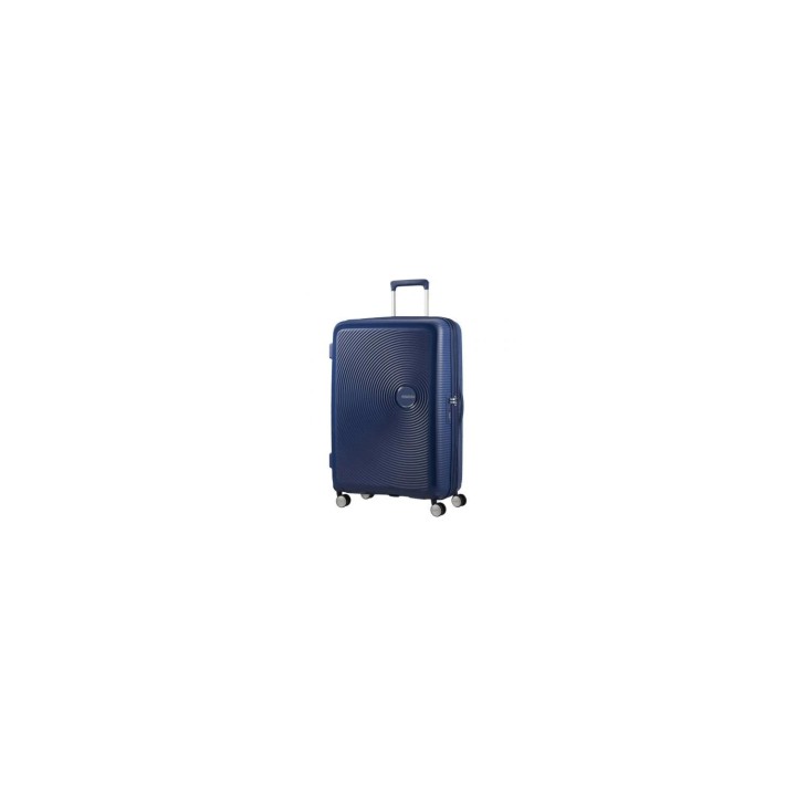 Maleta Grande American Tourister SoundBox Spinner 77cm 77x51.5x29.5cm 4 Ruedas Azul Marino