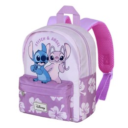 Mochila Wonder Angel & Stitch Disney 27cm