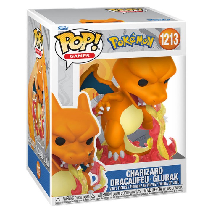 Figura POP Premium Pokemon Charizard Dracaufeu Glurak