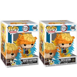 Figura POP Premium Demon Slayer Zenitsu Agatsuma Glow 5 + 1 Chase