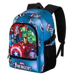 Mochila Fight Los Vengadores Avengers Marvel 41cm