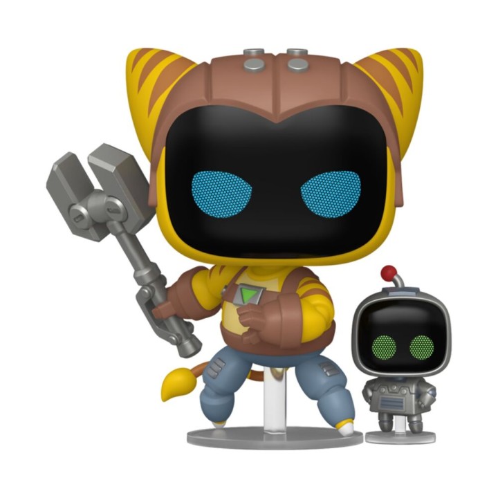 Figura POP Astro Bot & Buddy Tooled-Up Mechanic