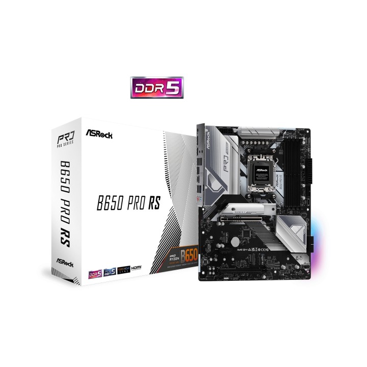 Asrock B650 Pro RS AMD B650 Zócalo AM5 ATX