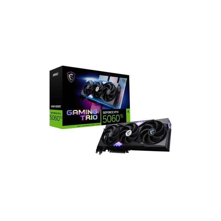 MSI GAMING GeForce RTX 5060 TI 16G TRIO OC NVIDIA 16 GB GDDR7