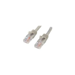 StarTech.com Cable de Red de 7m Gris Cat5e Ethernet RJ45 sin Enganches