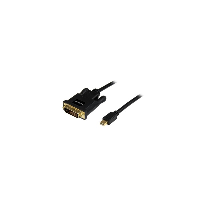 StarTech.com Cable Adaptador de VÍ­deo Mini DisplayPort a DVI-D - Conversor Pasivo - 1920x1200 - 1.8m Negro