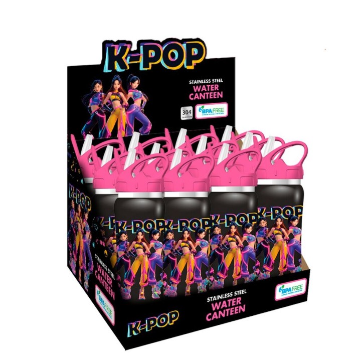 Botella acero inoxidable KPop 500ml