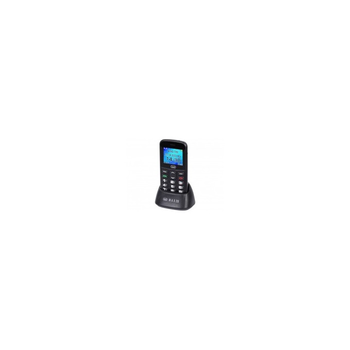 Telefono Trevi Max 20 Base SOS 1,7 Negro