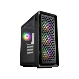 FSP CUT593A Carcasa Full Tower mITX, mATX, ATX, E-ATX Negro ARGB