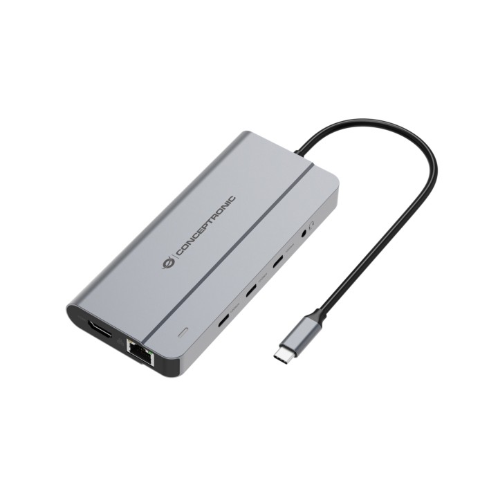 Conceptronic DONN34G base para portátil y replicador de puertos