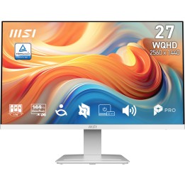 MSI Pro MP273QW E14 pantalla para PC 68,6 cm (27") 2560 x 1440 Pixeles Wide Quad HD Blanco
