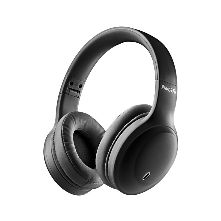 NGS ARTICA GLACIER BLACK Auriculares Inalámbrico y alámbrico Diadema Llamadas/Música/Deporte/Uso diario Bluetooth Negro