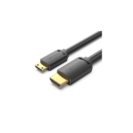 Vention AGH cable HDMI 3 m HDMI Type C (Mini) HDMI tipo A (Estándar) Negro