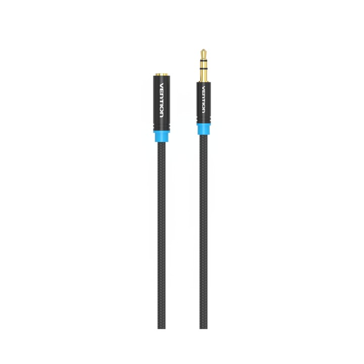 Vention VAB-B06-B500-M cable de audio 5 m 3,5mm Negro