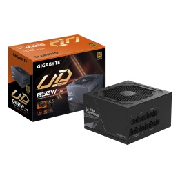 GIGABYTE UD850GM PG5 V2 Fuente de Alimentación – PCIe Gen 5.1, 80 PLUS Gold, Diseño completamente modular, Ventilador de 120