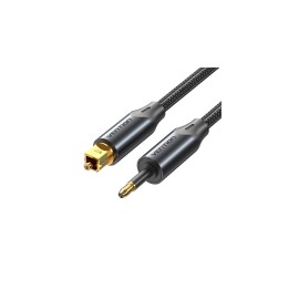 Vention BKCBH cable de audio 2 m Toslink Mini-TOSLINK Negro