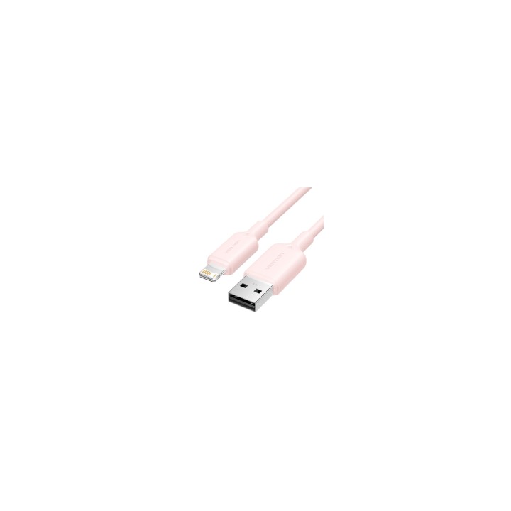 Vention LAMPH cable de conector Lightning 2 m Rosa