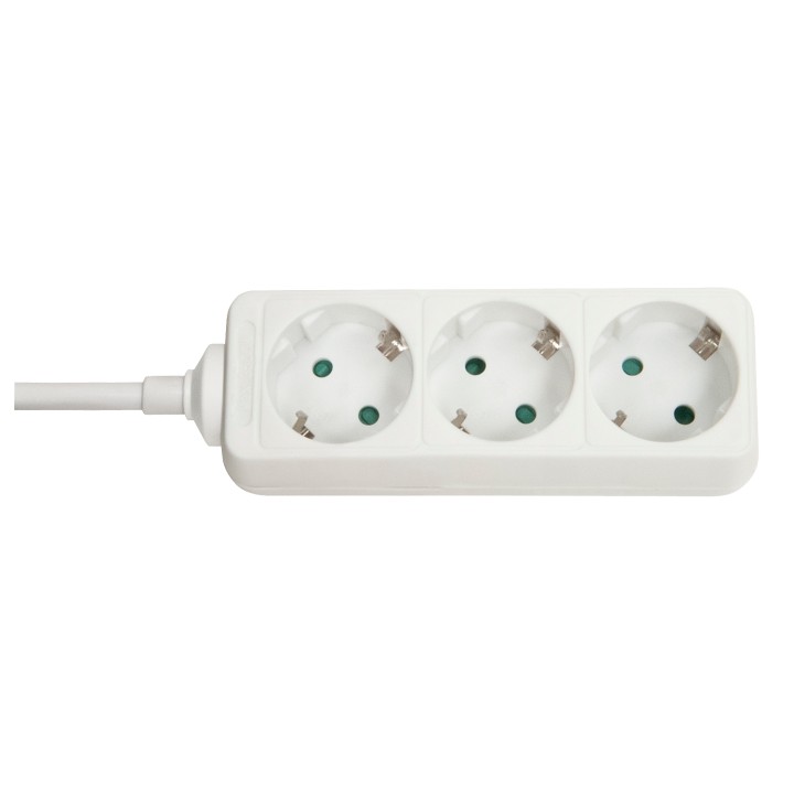 Lindy 73100 base múltiple 3 salidas AC Interior Blanco