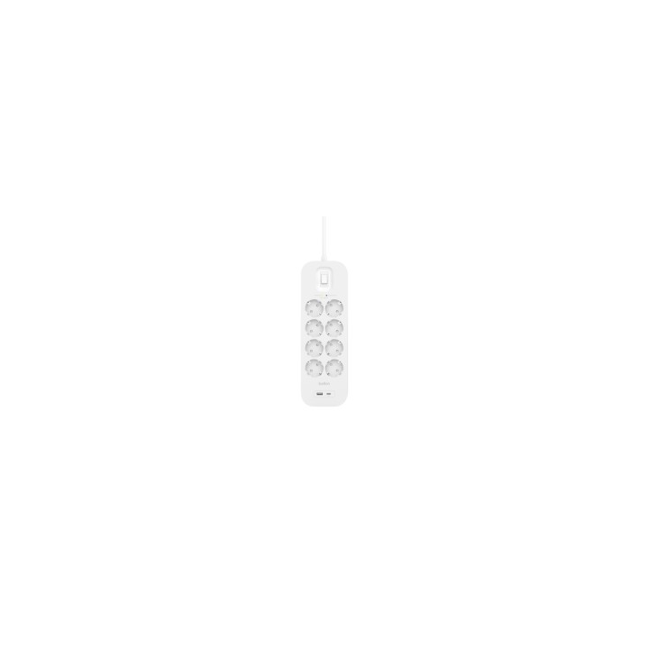 Belkin SRB003vf2M-V2 Blanco 8 salidas AC 2 m