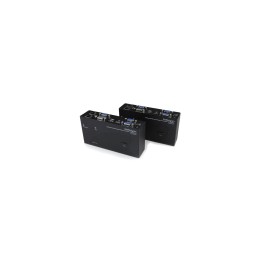 StarTech.com Extensor de Consola KVM por Cat 5 Ethernet (200m) con USB y VÍ­deo VGA Doble - Negro