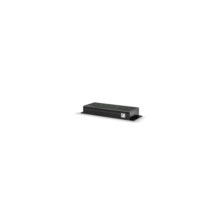 Lindy 42794 hub de interfaz USB 2.0 Type-B 480 Mbit/s Negro
