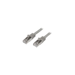 StarTech.com Cable de 50cm de Red Cat6 Ethernet Gigabit Blindado SFTP - Gris N6SPAT50CMGR