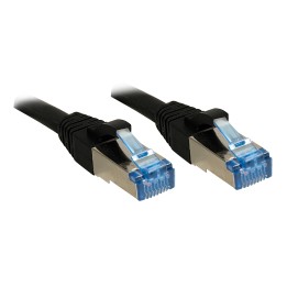 Lindy 47182 cable de red Negro 7,5 m Cat6a S/FTP (S-STP)