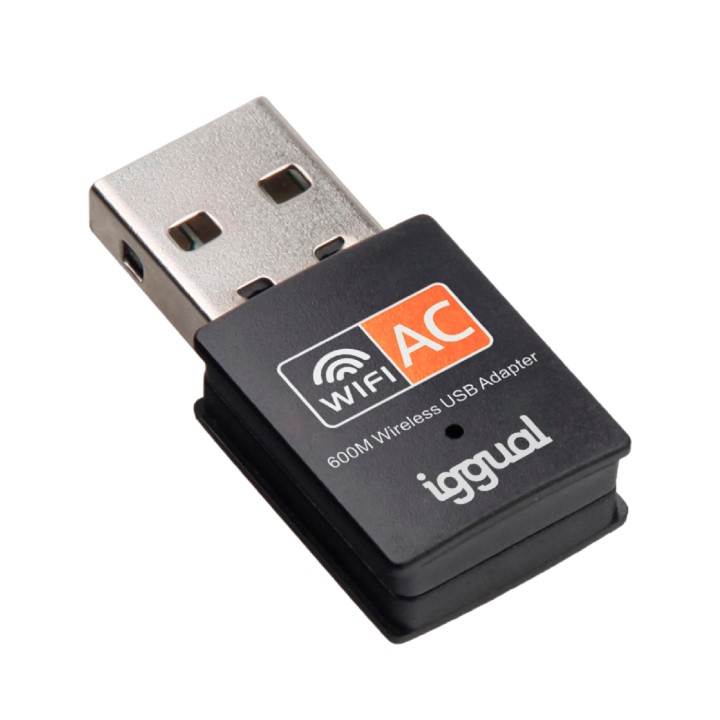 iggual Adaptador USB Wifi 600 Mbps dual 2.4G/5G