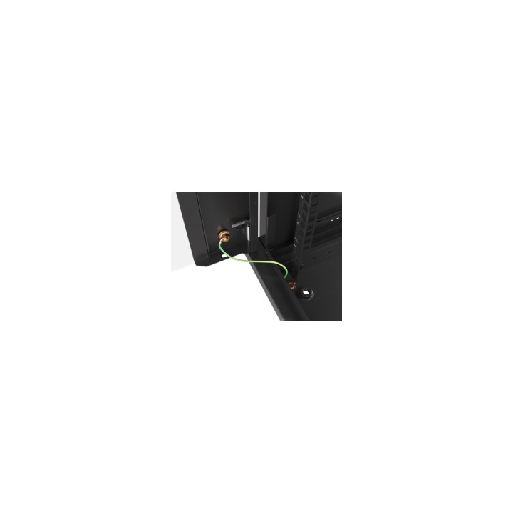Lanberg WF01-6427-10B armario rack 27U Bastidor de pared Negro