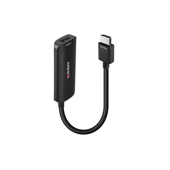 Lindy 38327 adaptador de cable de vÍ­deo 157 m HDMI tipo A (Estándar) DisplayPort Negro