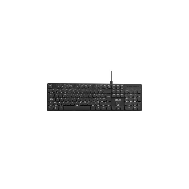 iggual Teclado USB mecánico CK-MECHA-105T negro
