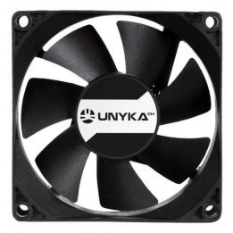 VENTILADOR UNYKACH SERVER 80MM DOBLE BOLA 4PIN