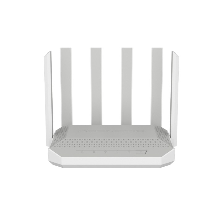 Keenetic Hero 5G (KN-4110) Módem router AX3000 Wi-Fi 6 5G Mesh con 2 ranuras de SIM, un Smart Switch 1×2.5G y 4×1G, puertos USB