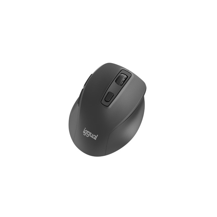 iggual Ratón inalámbrico ERGO-SILENT-6D 1600DPI
