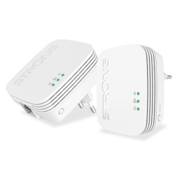 Strong Powerline 600 Duo Mini 600 Mbit/s Ethernet Blanco 2 pieza(s)