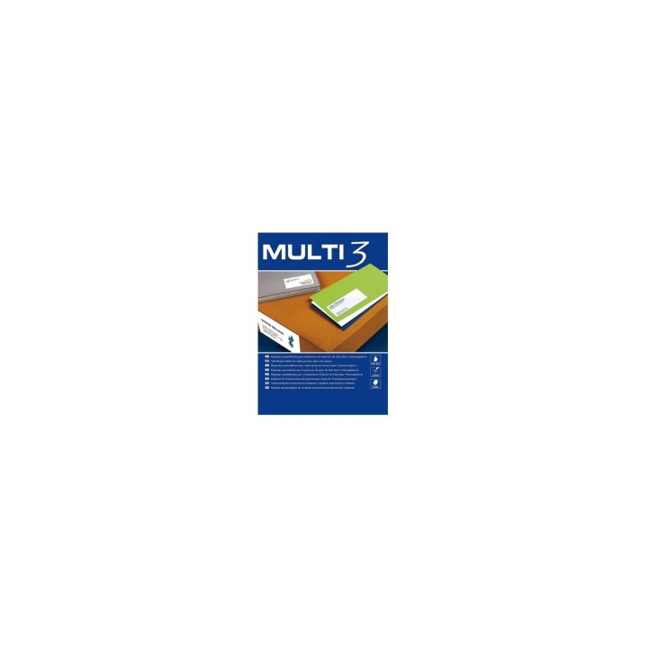 ETIQUETAS ADHESIVAS APLI MULTI3 CIEN HOJAS 4722
