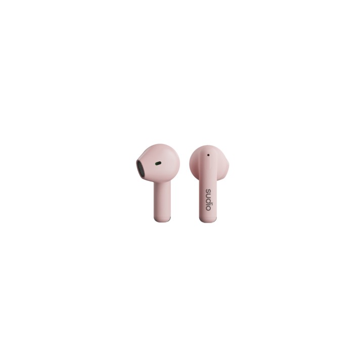 Sudio A1PNK auricular y casco Auriculares True Wireless Stereo (TWS) Dentro de oído Llamadas/Música USB Tipo C Bluetooth Rosa