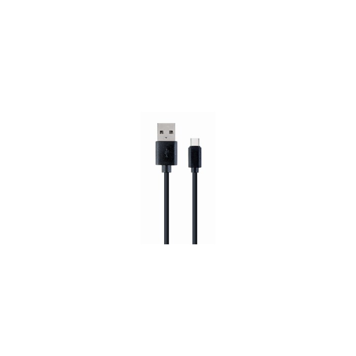 Cablexpert CC-USB2-AMCM-1M cable USB USB 2.0 USB A USB C 0,48 Gbit/s Negro