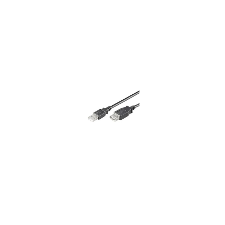 Ewent EC1012 cable USB 1,8 m USB 2.0 USB A Negro