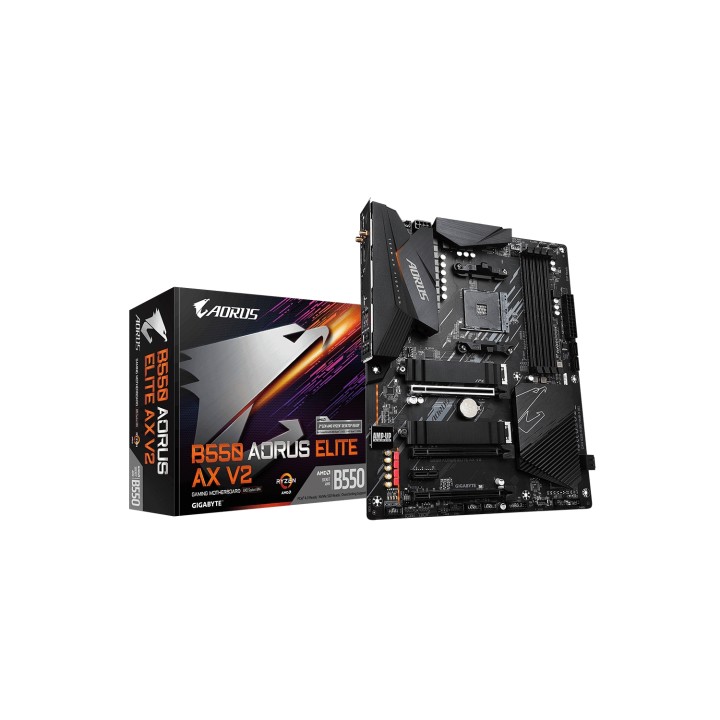 Gigabyte B550 AORUS ELITE AX V2 placa base AMD B550 Zócalo AM4 ATX