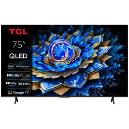 TCL T69C 75T69C Televisor 190,5 cm (75") 4K Ultra HD Smart TV Wifi Negro 350 cd / m²