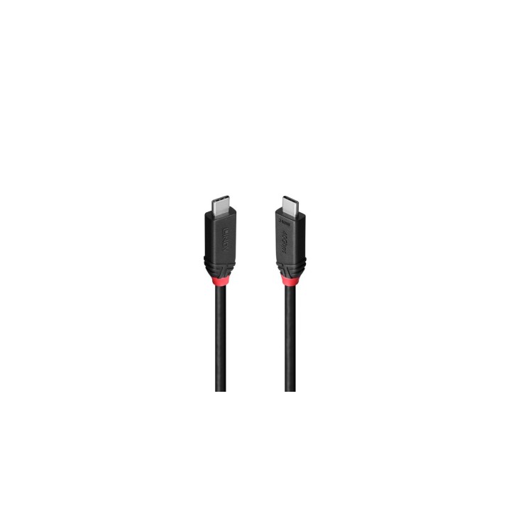 Lindy 37002 cable USB USB4 Gen 3x2 2 m USB C 40 Gbit/s 240 W Negro