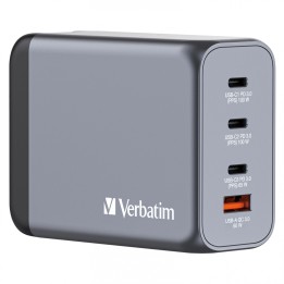 Verbatim GNC-200 Universal Negro, Gris Corriente alterna Carga rápida Interior
