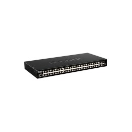 D-Link switch Gestionado L3 10G Ethernet (100/1000/10000) 1U Negro
