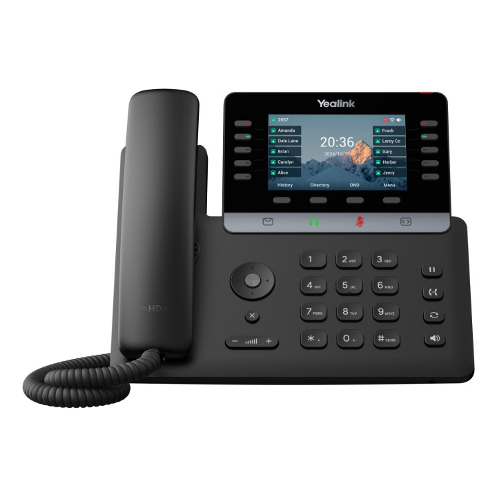 Yealink T74U teléfono IP Negro LCD