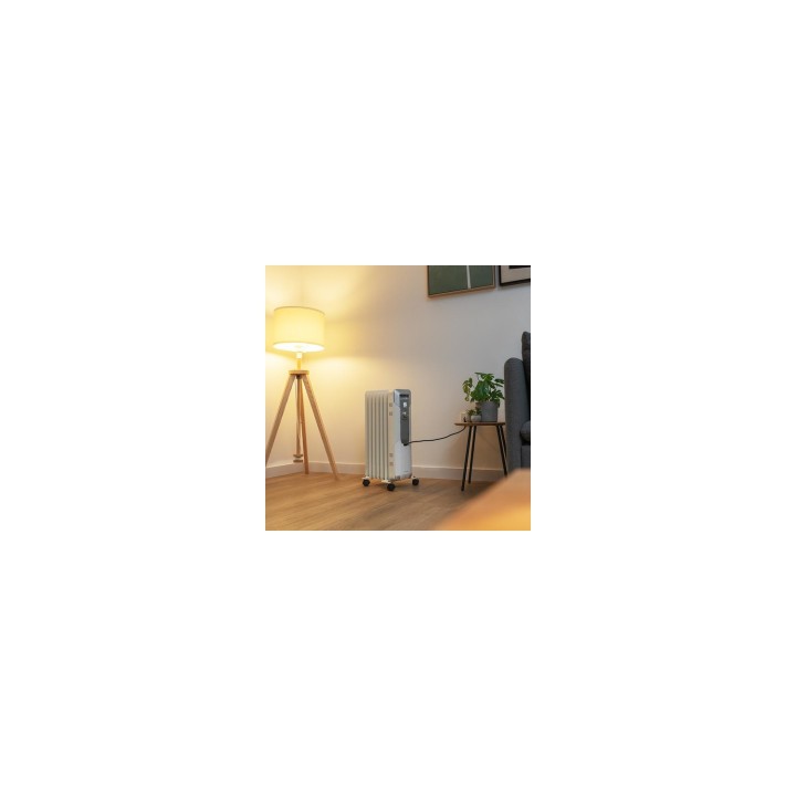 Cecotec 05880 calefactor eléctrico Interior Blanco 1500 W Radiador de aceite eléctrico