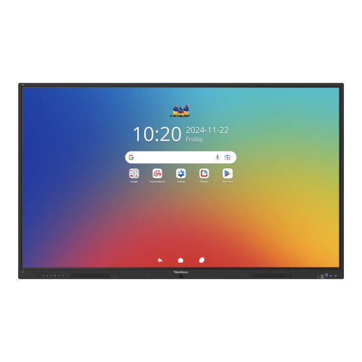 Viewsonic IFP 65IN 4K ANDROID 16 EDLA 64 pizarra blanca interactiva 165,1 cm (65") 3840 x 2160 Pixeles Pantalla táctil