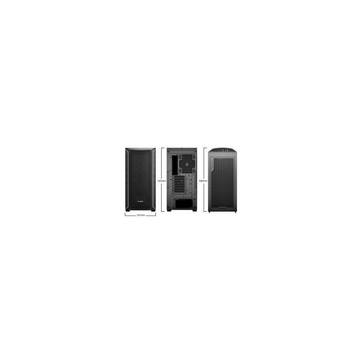 be quiet! Shadow Base 800 DX Black Midi Tower Negro